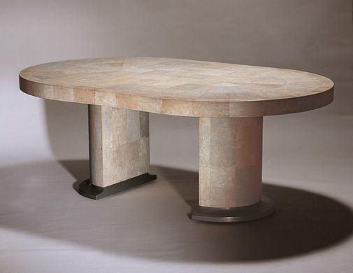RACETRACK OVAL DINING TABLE