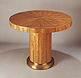 Raffia Wood Marquetry Table