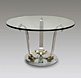 S Leg Dining Table