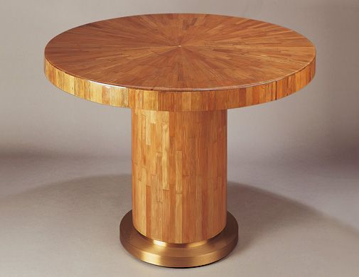 RAFFIA WOOD MARQUETRY TABLE