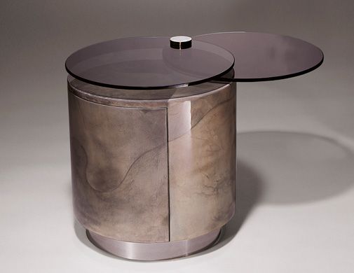 SWIVEL TOP DRUM TABLE
